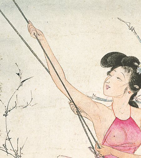 永寿县-胡也佛的仕女画和最知名的金瓶梅秘戏图